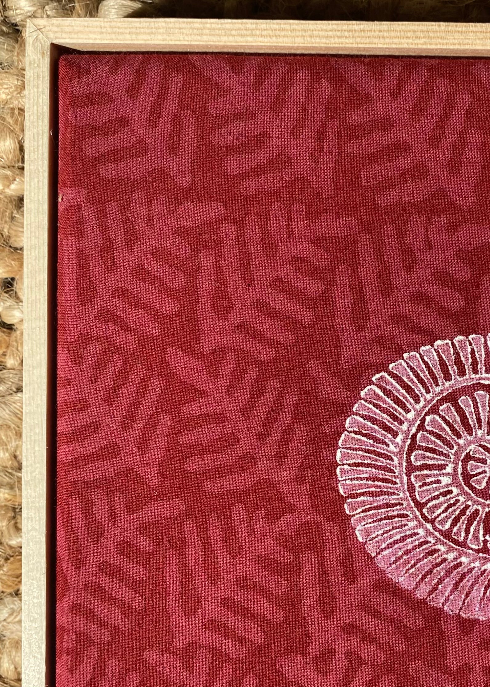Ocean Echoes Collection – Hand-Block Printed Wall Art (Set of 3)