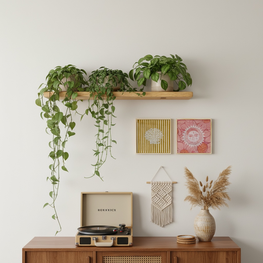 Sunlit Shore — Framed Textile Art Set (Diptych)